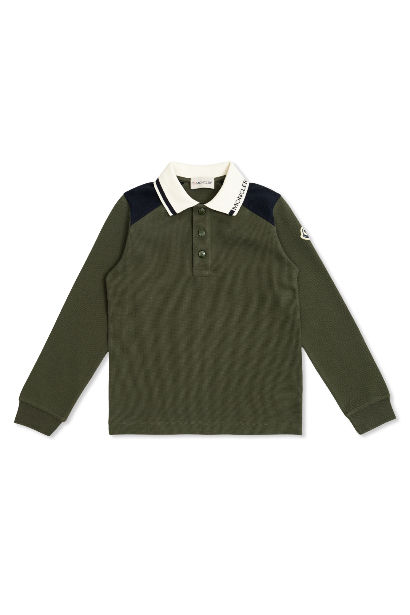 Moncler Enfant Polo Shirt Light Blue boys